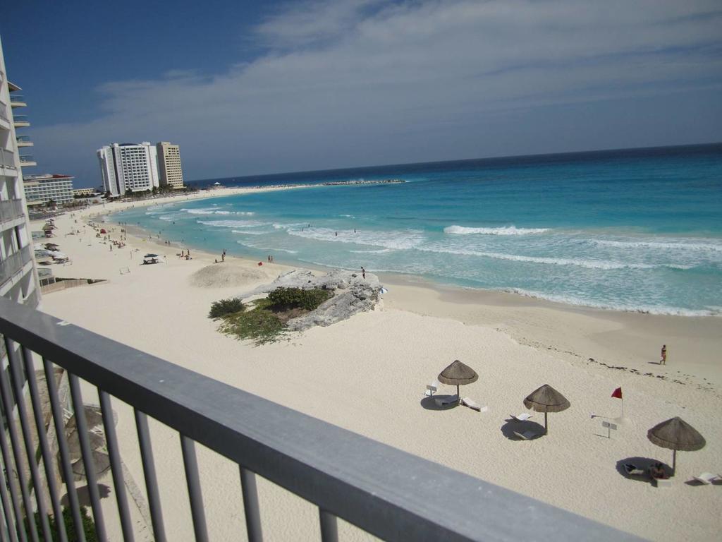 Ferienwohnung Beachfront Studio Carisa Y Palma Cancún Exterior foto